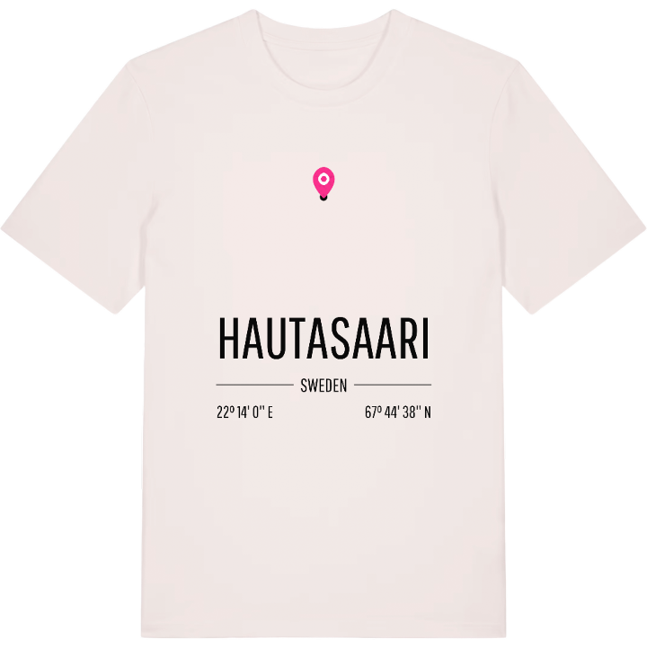 Hautasaari karta t-shirt – t-shirt från PinShirt