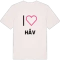 Jag älskar Håv t-shirt stort tryck