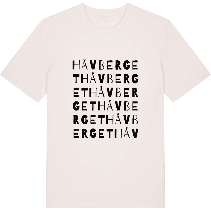 Håvberget ordlek t-shirt – t-shirt från PinShirt