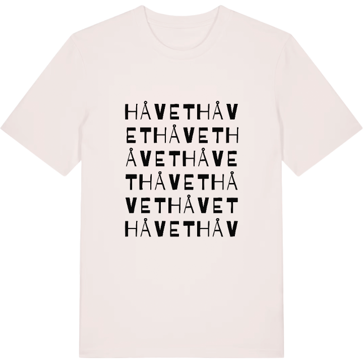 Håvet ordlek t-shirt – t-shirt från PinShirt