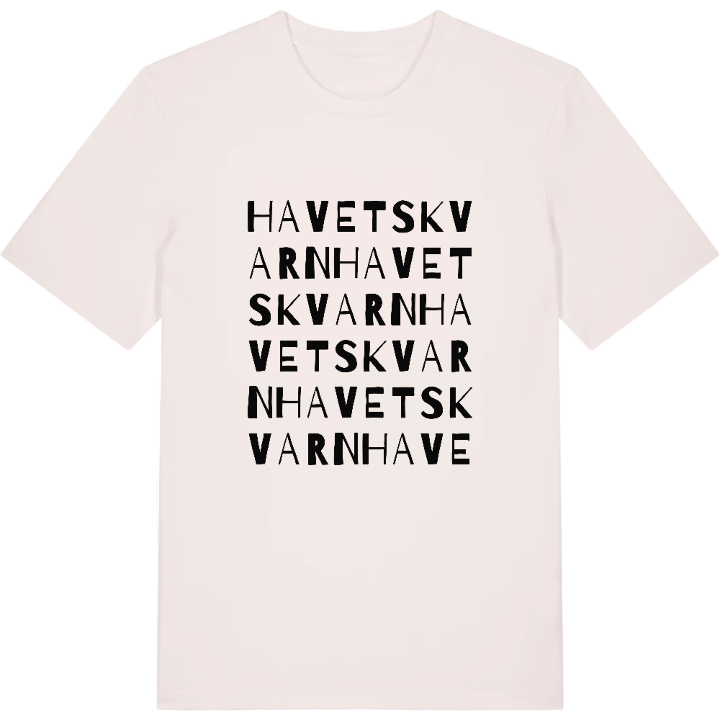 Havetskvarn ordlek t-shirt – t-shirt från PinShirt