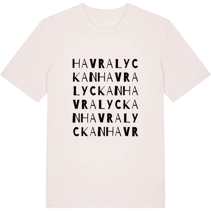 Havralyckan ordlek t-shirt – t-shirt från PinShirt
