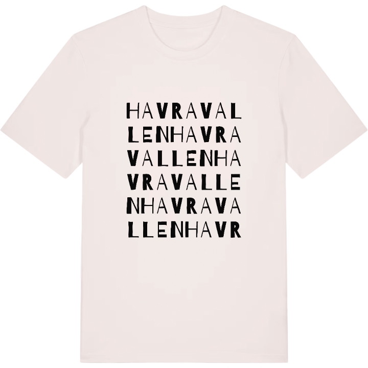Havravallen ordlek t-shirt – t-shirt från PinShirt
