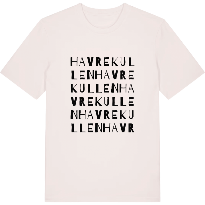 Havrekullen ordlek t-shirt – t-shirt från PinShirt