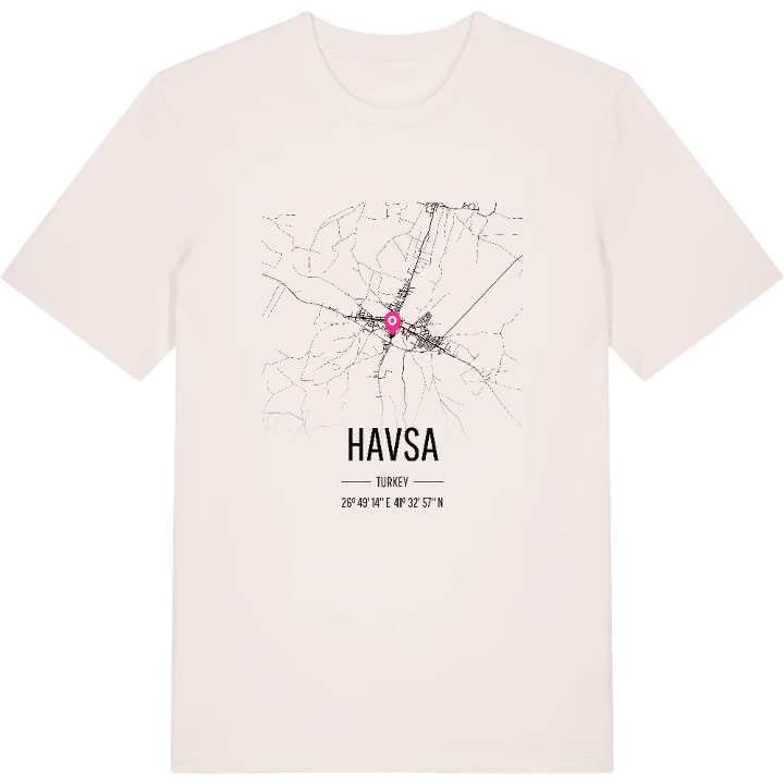 Havsa karta t-shirt – t-shirt från PinShirt