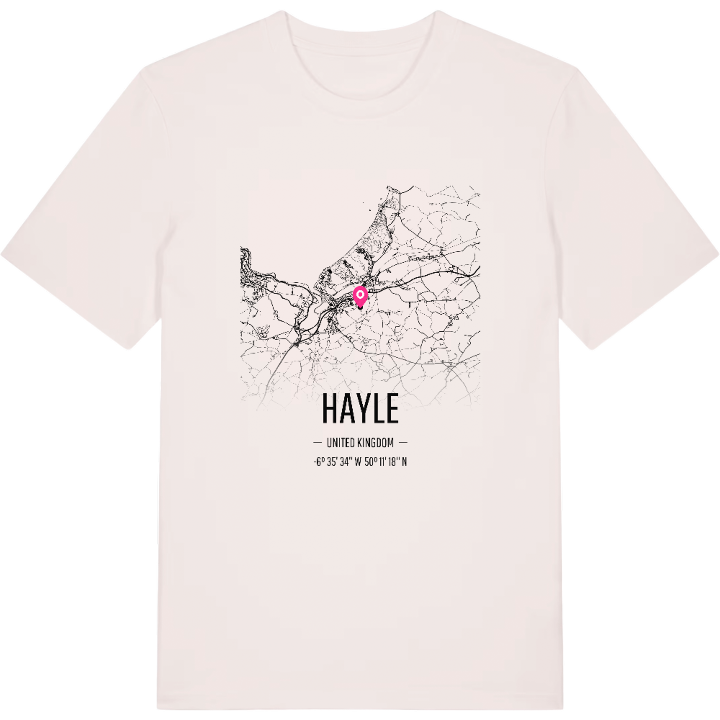 Hayle karta t-shirt – t-shirt från PinShirt