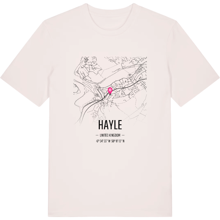 Hayle karta t-shirt – t-shirt från PinShirt