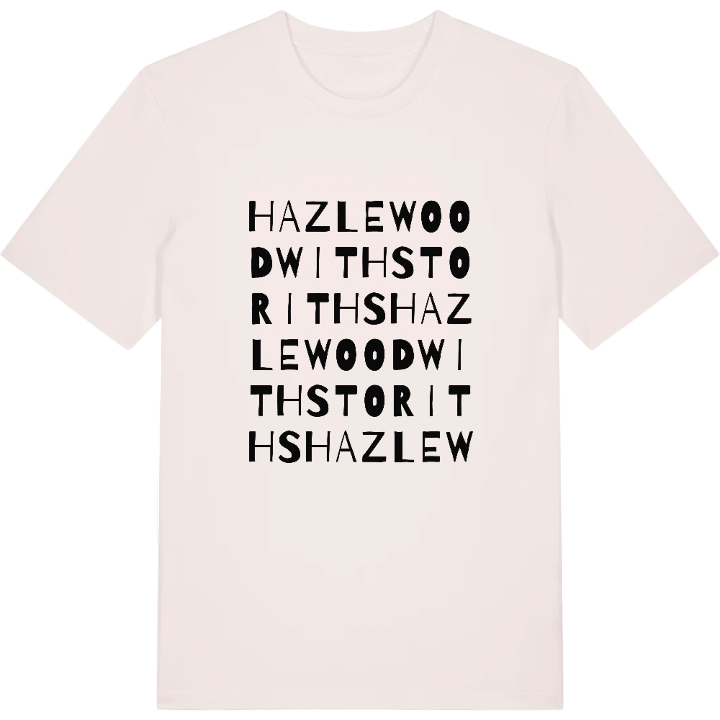Hazlewood with Storiths ordlek t-shirt – t-shirt från PinShirt