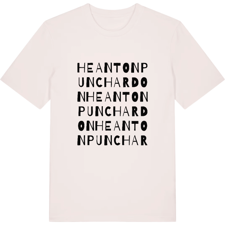 Heanton Punchardon ordlek t-shirt – t-shirt från PinShirt