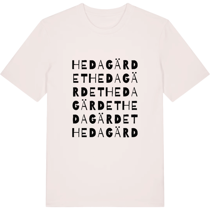 Hedagärdet ordlek t-shirt – t-shirt från PinShirt