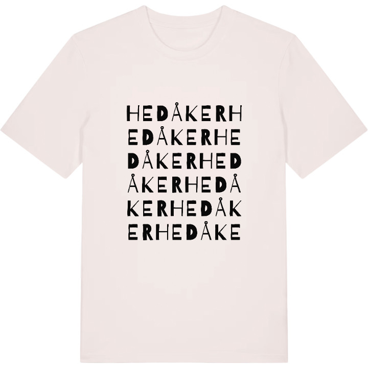 Hedåker ordlek t-shirt – t-shirt från PinShirt