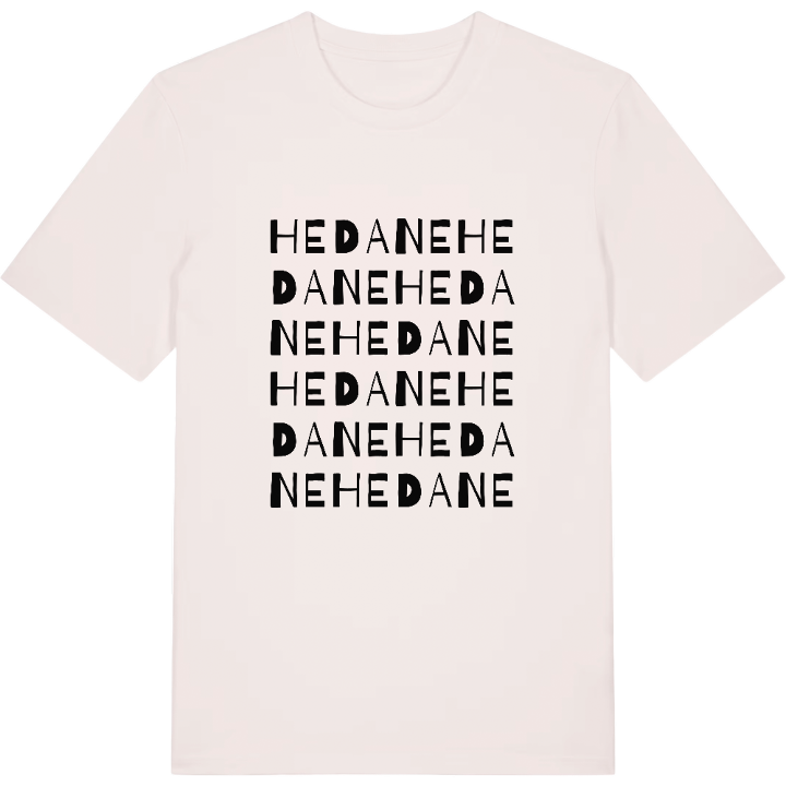 Hedane ordlek t-shirt – t-shirt från PinShirt