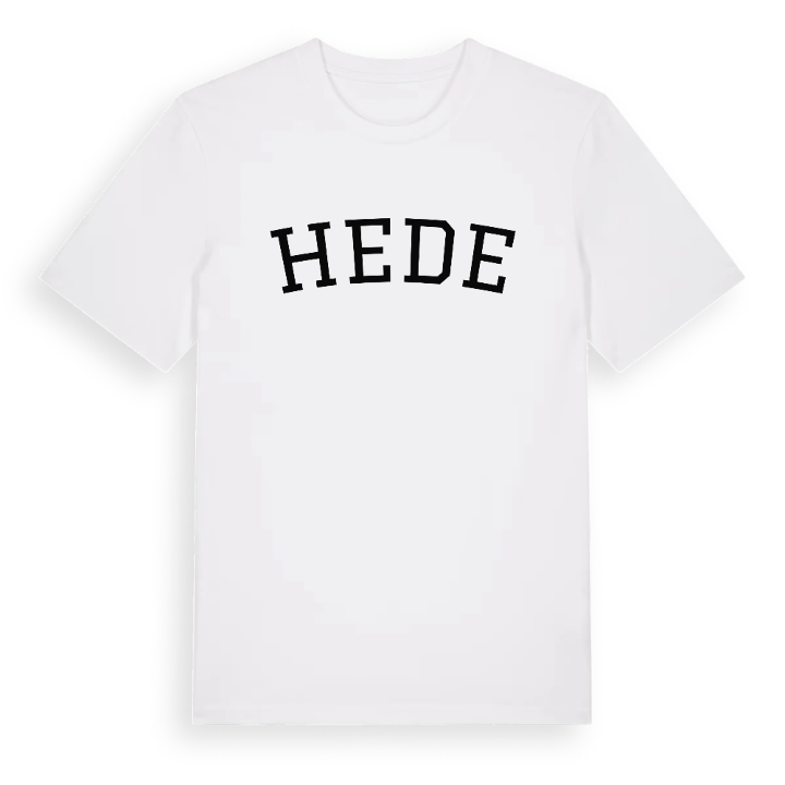 Hede böjd t-shirt – t-shirt från PinShirt