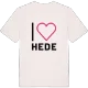 Jag älskar Hede t-shirt stort tryck