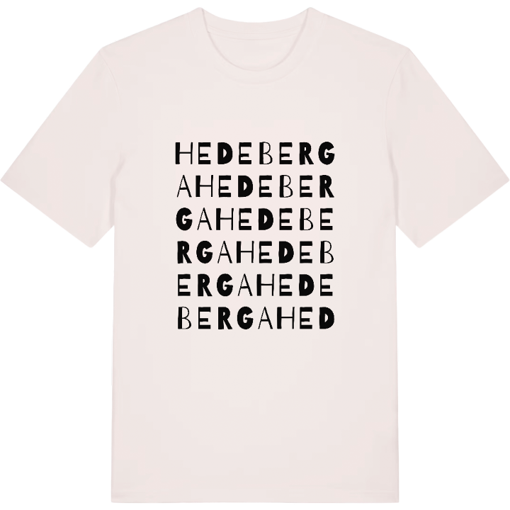 Hedeberga ordlek t-shirt – t-shirt från PinShirt