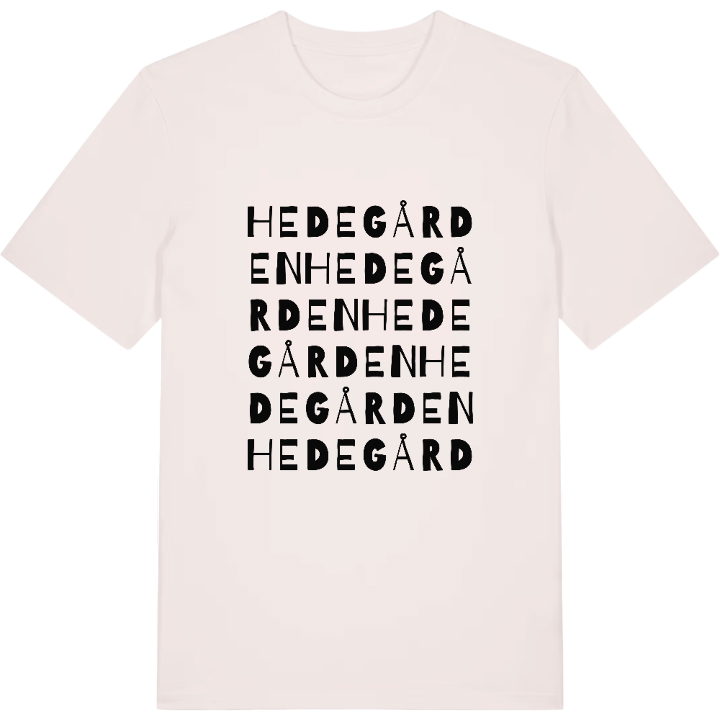 Hedegården ordlek t-shirt – t-shirt från PinShirt