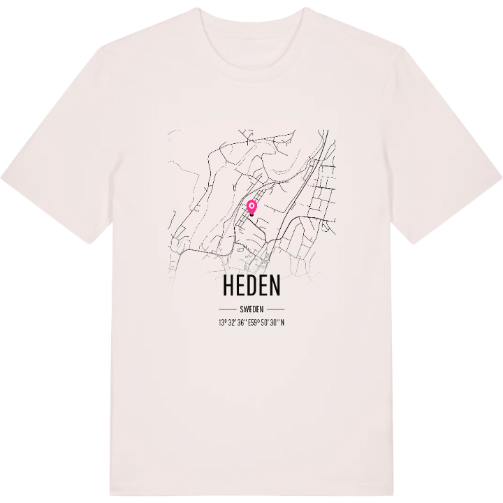 Heden karta t-shirt – t-shirt från PinShirt