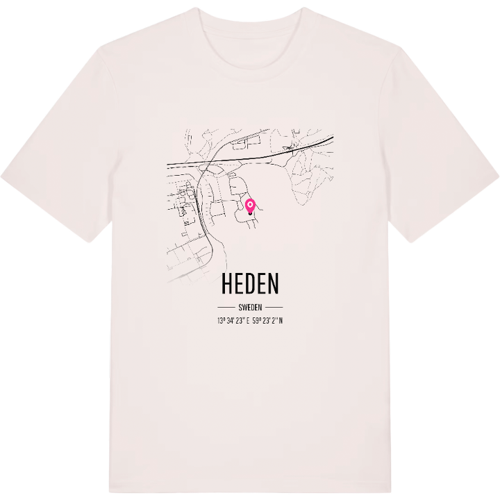Heden karta t-shirt – t-shirt från PinShirt