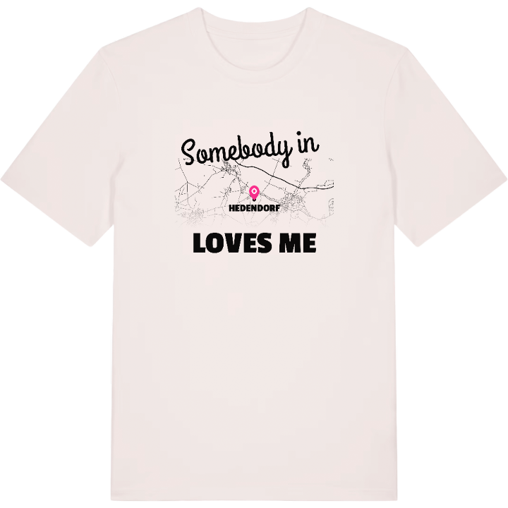Någon i Hedendorf älskar mig t-shirt – t-shirt från PinShirt