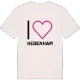 Jag älskar Hedenham t-shirt stort tryck