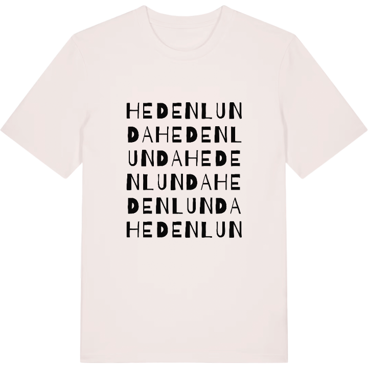 Hedenlunda ordlek t-shirt – t-shirt från PinShirt