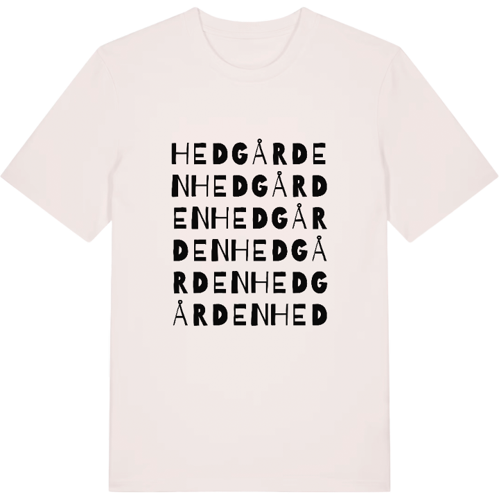 Hedgården ordlek t-shirt – t-shirt från PinShirt