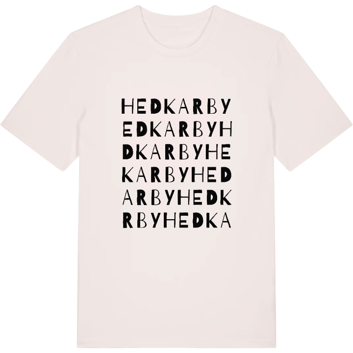 Hedkarby ordlek t-shirt – t-shirt från PinShirt