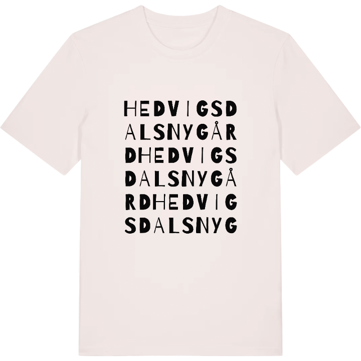 Hedvigsdals Nygård ordlek t-shirt – t-shirt från PinShirt
