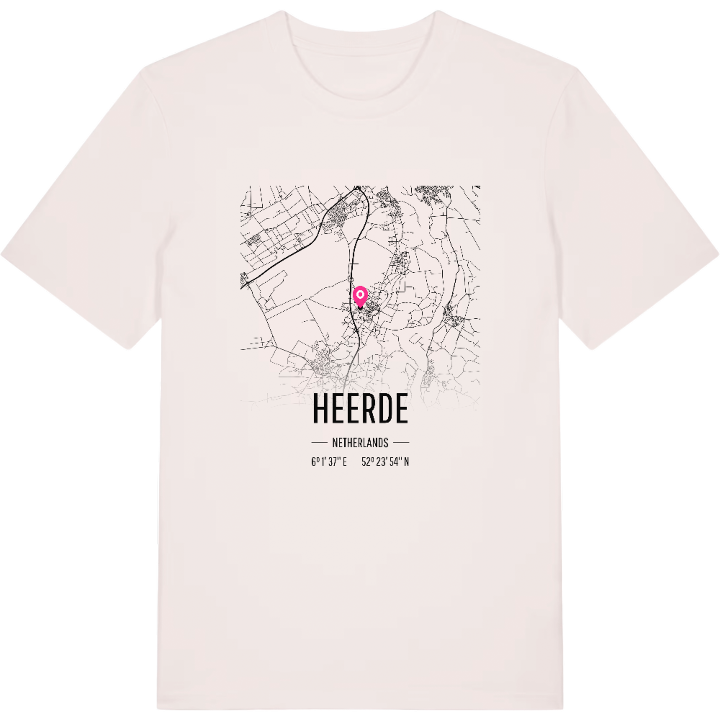 Heerde karta t-shirt – t-shirt från PinShirt
