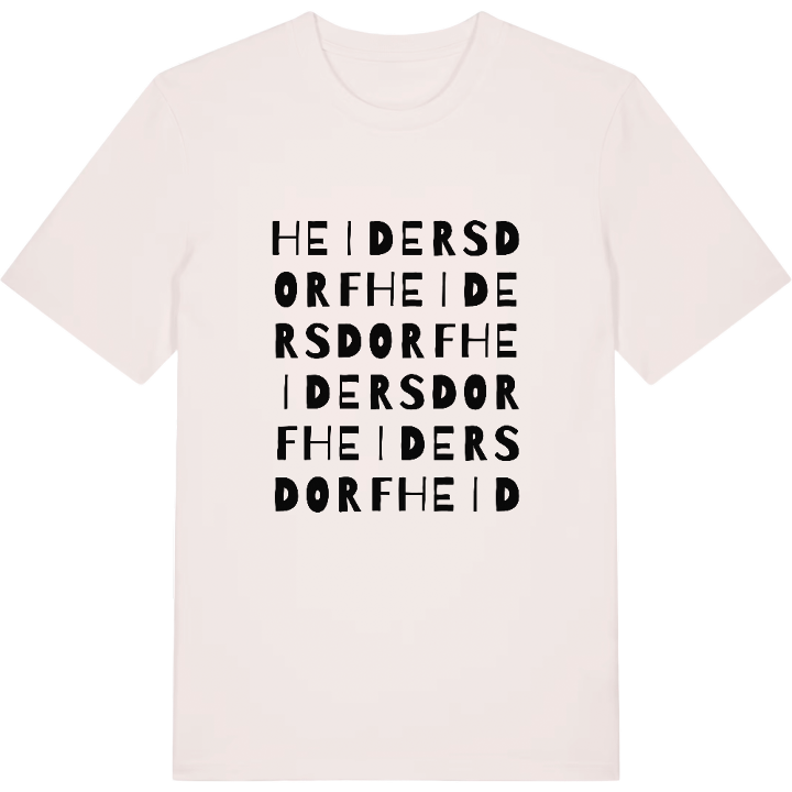 Heidersdorf ordlek t-shirt – t-shirt från PinShirt