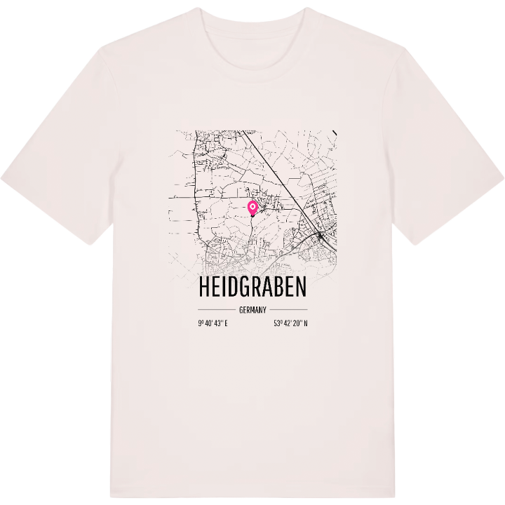 Heidgraben karta t-shirt – t-shirt från PinShirt