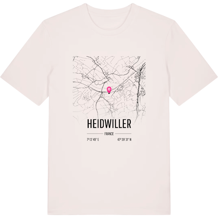 Heidwiller karta t-shirt – t-shirt från PinShirt