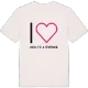Jag älskar Heiltz-l'Évêque t-shirt stort tryck