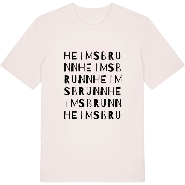Heimsbrunn ordlek t-shirt – t-shirt från PinShirt