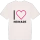 Jag älskar Heinade t-shirt stort tryck