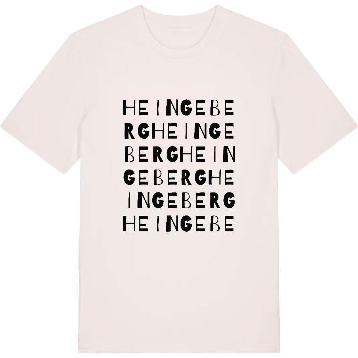 Heingeberg ordlek t-shirt – t-shirt från PinShirt