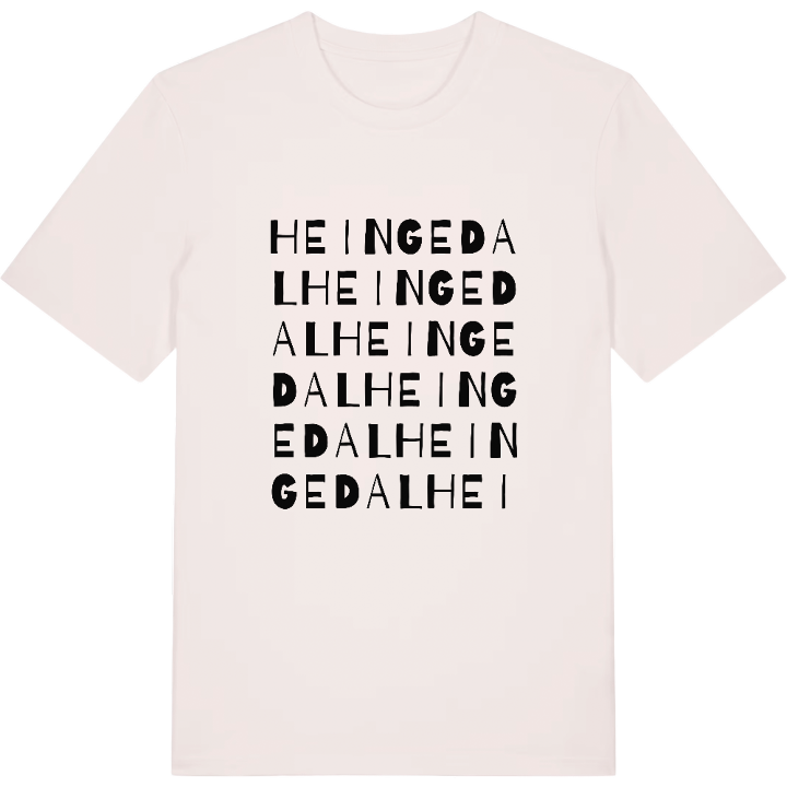 Heingedal ordlek t-shirt – t-shirt från PinShirt