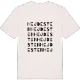 Hejdesten ordlek t-shirt