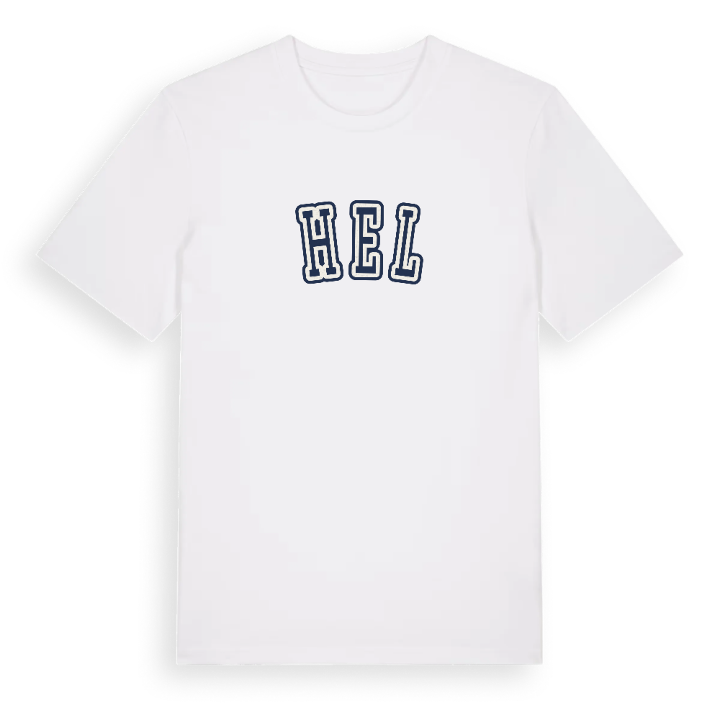 Hel college t-shirt – t-shirt från PinShirt