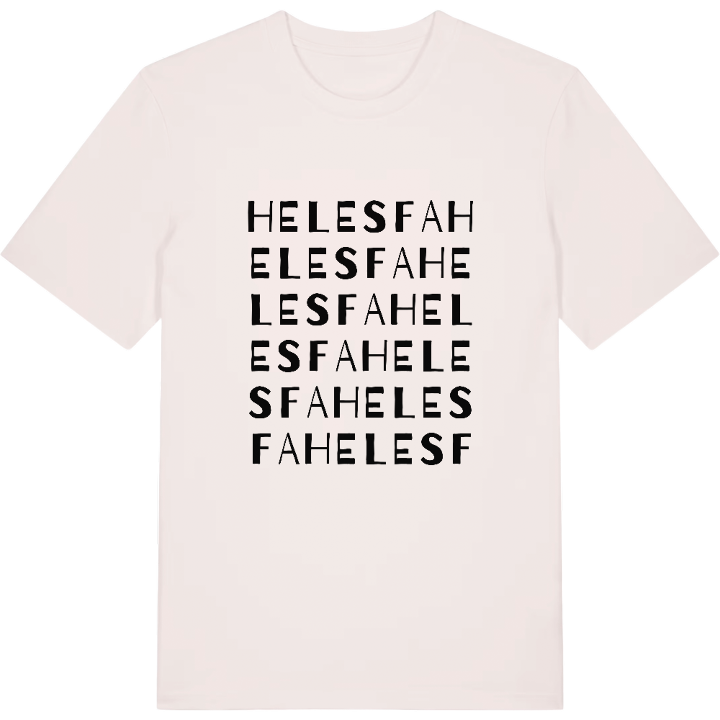 Helesfa ordlek t-shirt – t-shirt från PinShirt