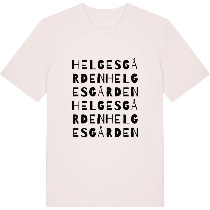 Helgesgården ordlek t-shirt – t-shirt från PinShirt