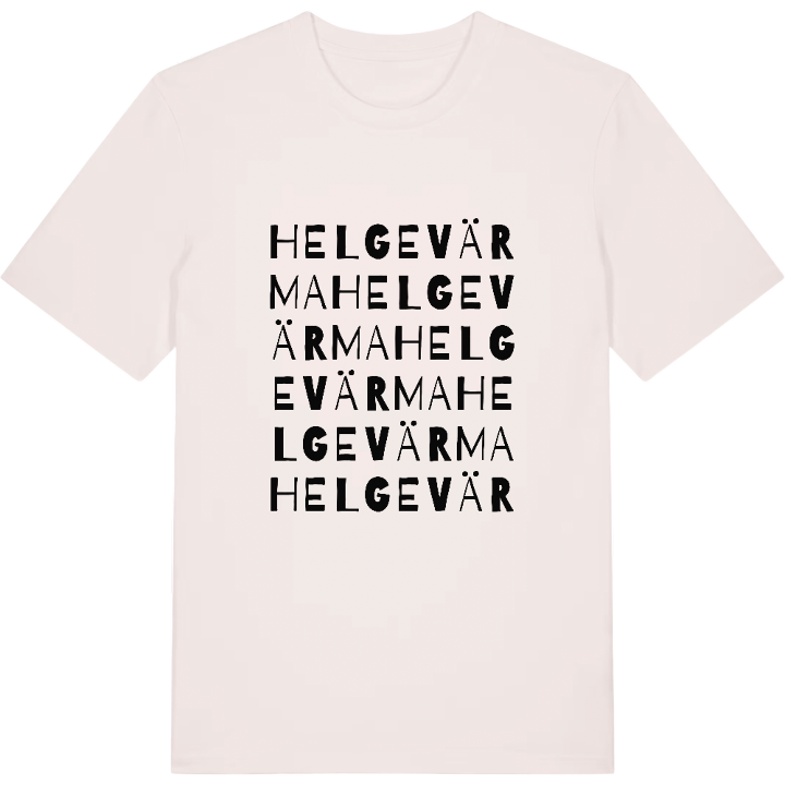 Helgevärma ordlek t-shirt – t-shirt från PinShirt