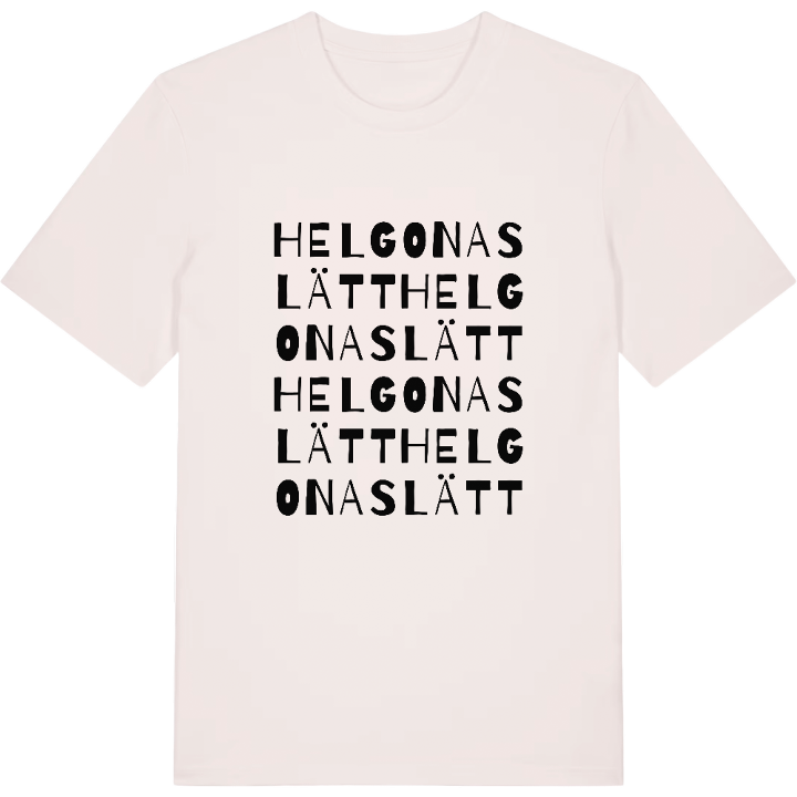 Helgonaslätt ordlek t-shirt – t-shirt från PinShirt