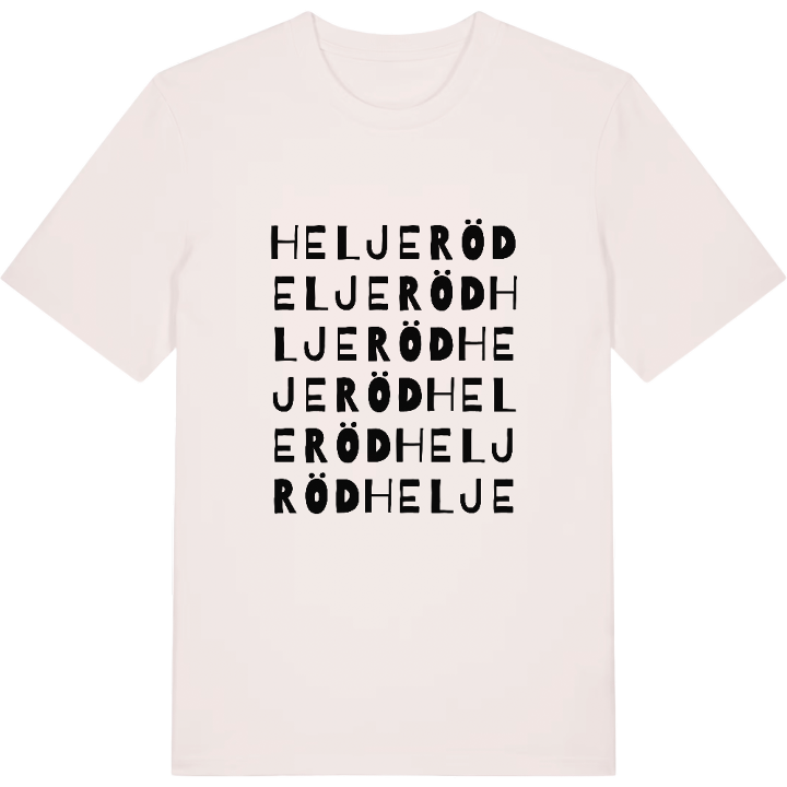 Heljeröd ordlek t-shirt – t-shirt från PinShirt