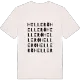 Hellerö ordlek t-shirt