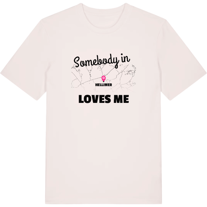 Någon i Hellimer älskar mig t-shirt – t-shirt från PinShirt
