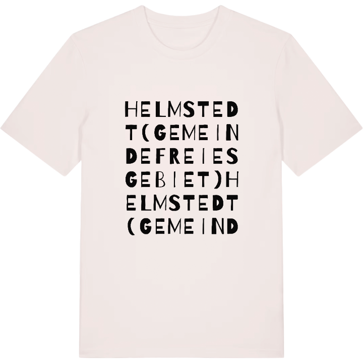 Helmstedt (gemeindefreies Gebiet) ordlek t-shirt – t-shirt från PinShirt
