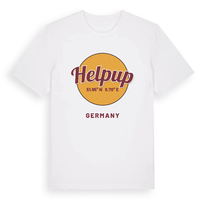 Helpup cirkel t-shirt – t-shirt från PinShirt