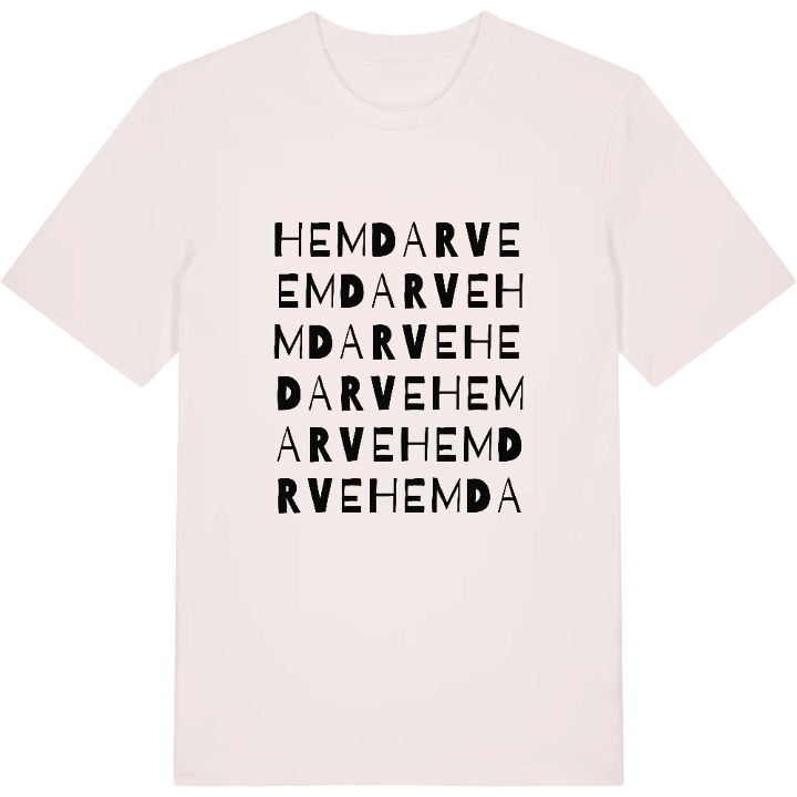 Hemdarve ordlek t-shirt – t-shirt från PinShirt