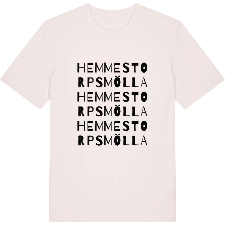 Hemmestorpsmölla ordlek t-shirt – t-shirt från PinShirt